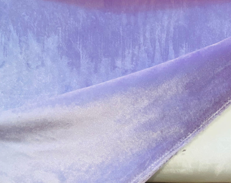 NEW Prince Kaspen Italian Soft Upholstery Velvet Fabric- Lavender