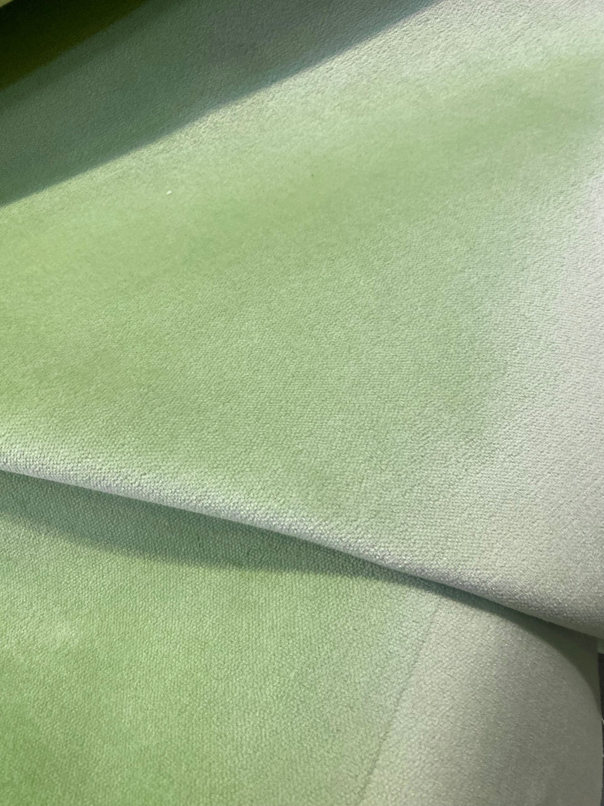 NEW! Prince Burgess Designer Upholstery Cotton Velvet Fabric - Pistachio - Fancy Styles Fabric Pierre Frey Lee Jofa Brunschwig & Fils