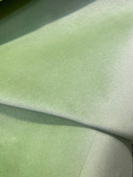 NEW! Prince Burgess Designer Upholstery Cotton Velvet Fabric - Pistachio