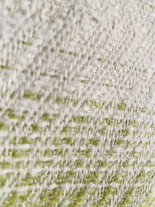 New! SUNBRELLA Novelty Boucle Waterproof Indoor Outdoor Lime Pistachio Stripe Upholstery and Decorating Fabric - Fancy Styles Fabric Pierre Frey Lee Jofa Brunschwig & Fils