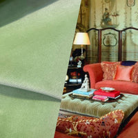 NEW! Prince Burgess Designer Upholstery Cotton Velvet Fabric - Pistachio - Fancy Styles Fabric Pierre Frey Lee Jofa Brunschwig & Fils