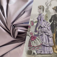 NEW Queen Unn "Faux Silk" Taffeta Solid Lavender - Fancy Styles Fabric Pierre Frey Lee Jofa Brunschwig & Fils
