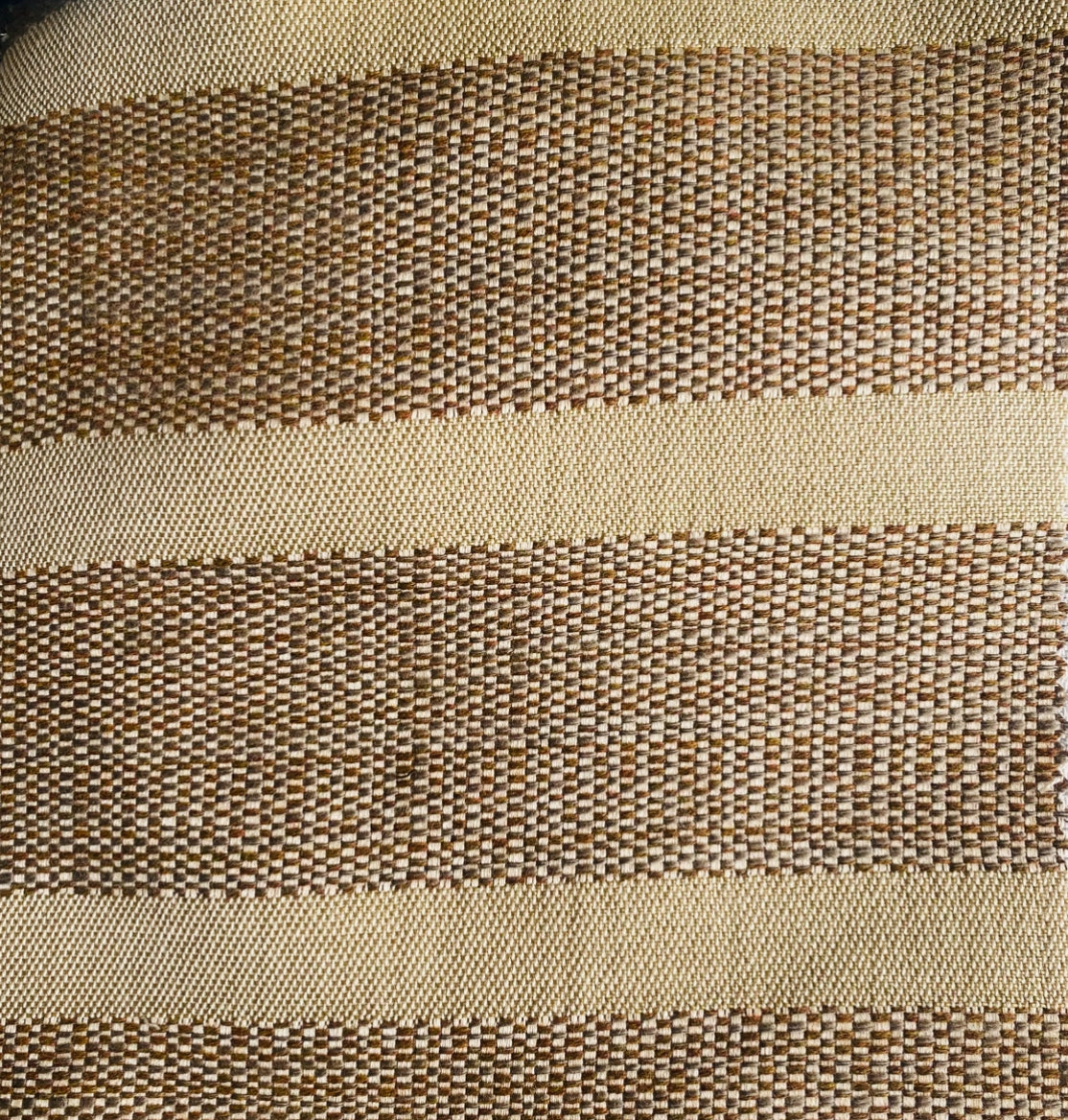 New! SUNBRELLA Natural Camel Stripe Waterproof Indoor Outdoor Upholstery Fabric - Fancy Styles Fabric Pierre Frey Lee Jofa Brunschwig & Fils