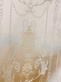 NEW Lord Percy Neoclassical Amphora Gold Upholstery and Drapery Fabri - Fancy Styles Fabric Pierre Frey Lee Jofa Brunschwig & Fils