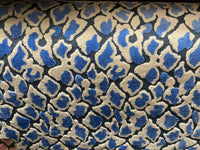 NEW Duchess Dugan Snow Leopard Novelty Upholstery Velvet Made in Italy Blue Style# HG10005 - Fancy Styles Fabric Pierre Frey Lee Jofa Brunschwig & Fils