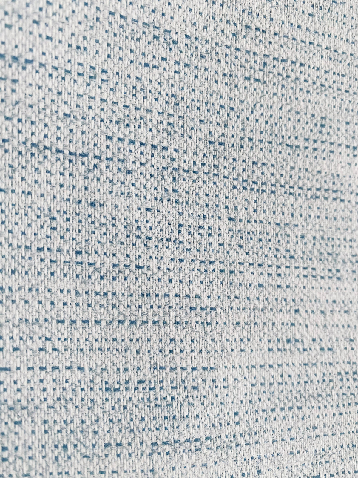 New! SUNBRELLA Light Blue White Melange Linen Inspired Waterproof Indoor Outdoor Upholstery Fabric - Fancy Styles Fabric Pierre Frey Lee Jofa Brunschwig & Fils