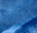 NEW! Custom Color, limited quantity of 50 yards: Prince Burgess Designer Upholstery Cotton Velvet Fabric - Bangle Blue