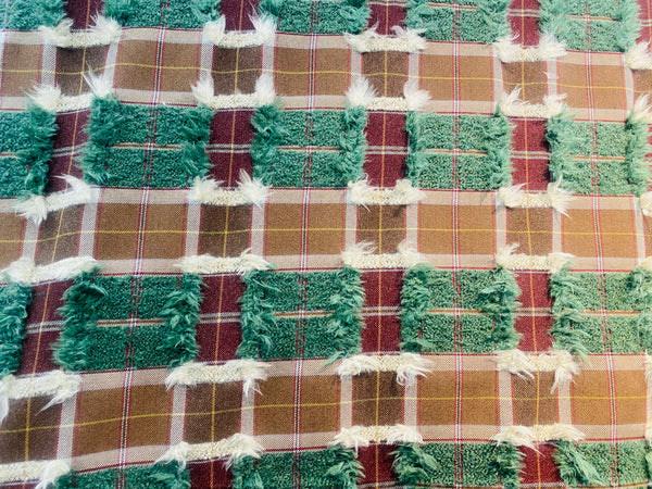 NEW Sir Adrian Plaid Tartan Upholstery Fabric in Brown and Green - Fancy Styles Fabric Pierre Frey Lee Jofa Brunschwig & Fils
