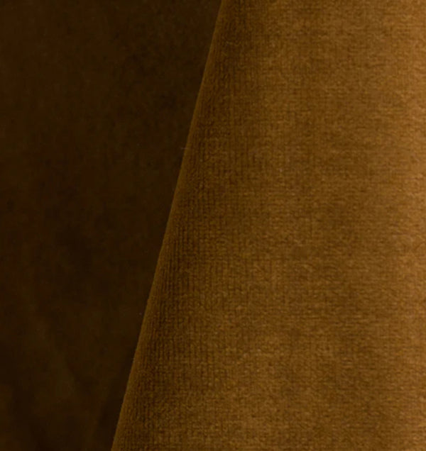 NEW! Restocked! Miss Maisie Designer Heavy Weight Velvet Upholstery Fabric - Soft- Cigar Brown - Fancy Styles Fabric Pierre Frey Lee Jofa Brunschwig & Fils