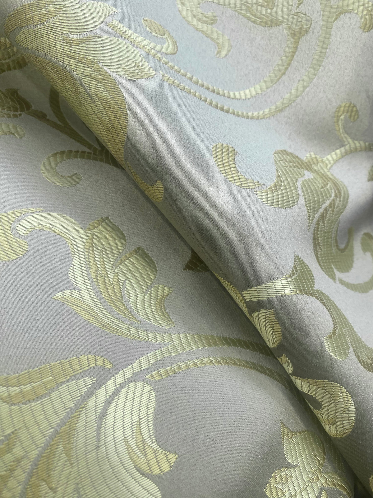 NEW! Prince Percephone Designer Brocade Jacquard Fabric- Antique Pale Green - Fancy Styles Fabric Pierre Frey Lee Jofa Brunschwig & Fils