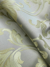 NEW! Prince Percephone Designer Brocade Jacquard Fabric- Antique Pale Green - Fancy Styles Fabric Pierre Frey Lee Jofa Brunschwig & Fils