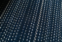 New! SUNBRELLA Navy Indigo Blue Dot Stripes Waterproof Indoor Outdoor Upholstery Fabric - Fancy Styles Fabric Pierre Frey Lee Jofa Brunschwig & Fils