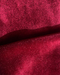 NEW! Prince Latimer Designer Velvet Upholstery & Drapery Fabric -Soft- Wine Red- By The Yard - Fancy Styles Fabric Pierre Frey Lee Jofa Brunschwig & Fils