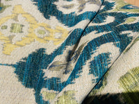 NEW Queen Tilla Upholstery Tribal Woven Fabric Imported - Multicolor - Fancy Styles Fabric Pierre Frey Lee Jofa Brunschwig & Fils