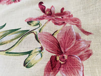 NEW Princess Danny Designer 100% Linen Floral Fabric - Fancy Styles Fabric Pierre Frey Lee Jofa Brunschwig & Fils