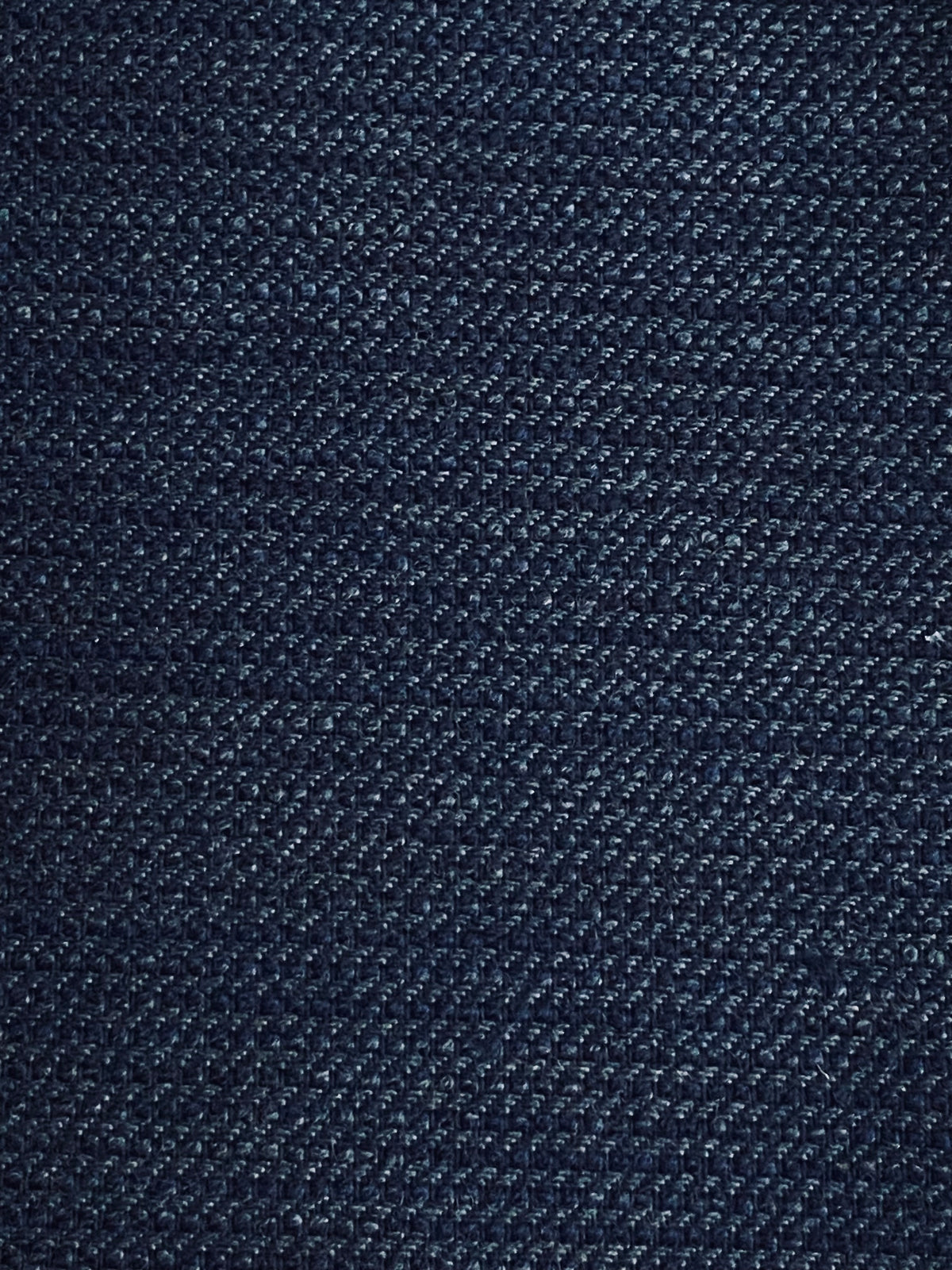 New! SUNBRELLA Navy Indigo Blue Linen Inspired Stripes Waterproof Indoor Outdoor Upholstery Fabric - Fancy Styles Fabric Pierre Frey Lee Jofa Brunschwig & Fils