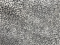 NEW Duchess Logan Snow Leopard Dalmation Novelty Upholstery Velvet White and Black