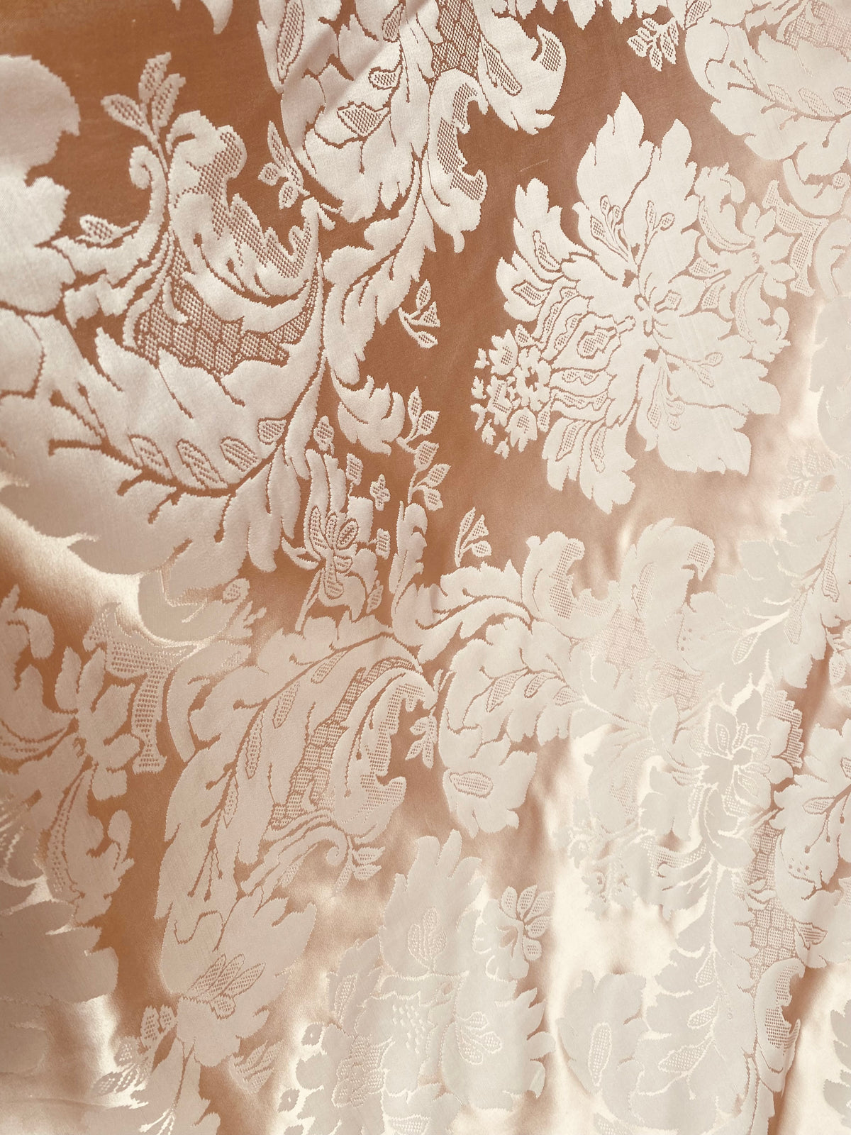 NEW! Princess Pittara 100% Silk Satin Novelty Jacquard Damask Fabric- Pink - Fancy Styles Fabric Pierre Frey Lee Jofa Brunschwig & Fils