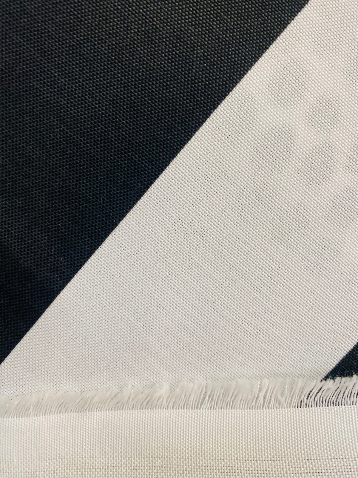 NEW Lady Jacqueline Solid Black Waterproof Decorating Fabric - 3” Black And White Stripes - Upholstery 55” Wide - Fancy Styles Fabric Pierre Frey Lee Jofa Brunschwig & Fils