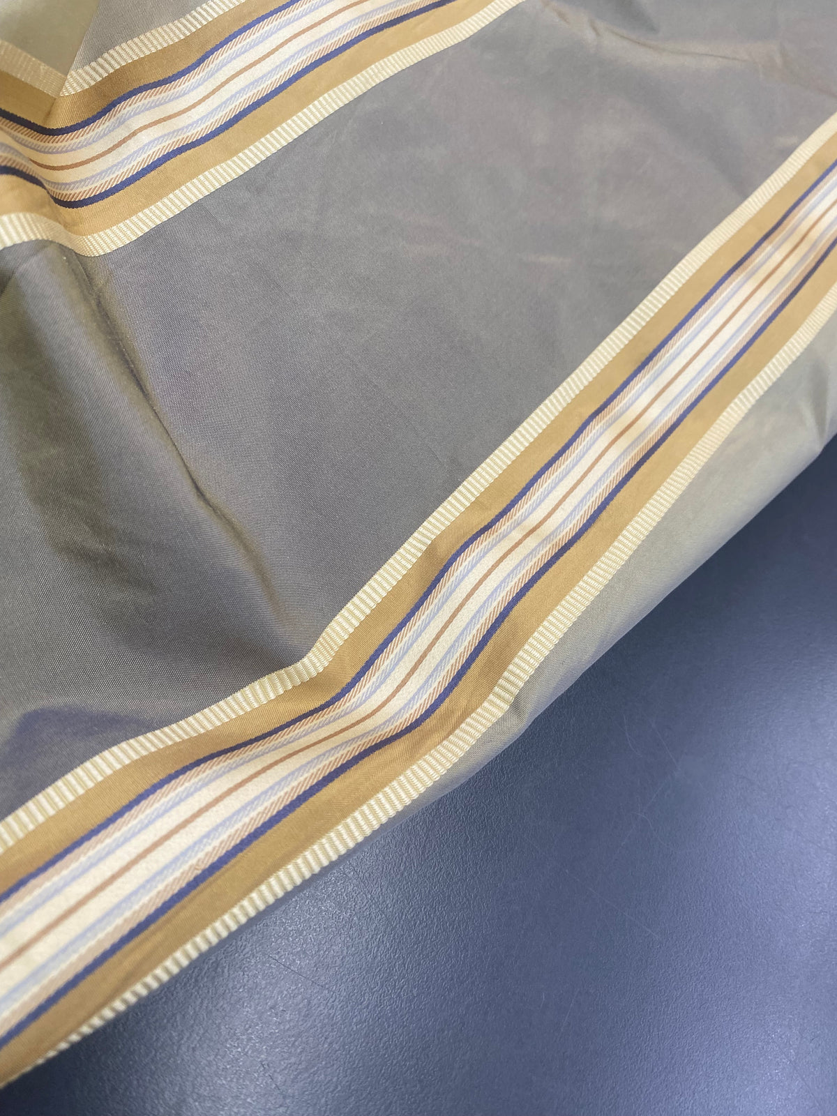 NEW On Sale! Schumacher 100% Silk Taffeta Ribbon Stripes Fabric - Fancy Styles Fabric Pierre Frey Lee Jofa Brunschwig & Fils