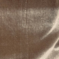 NEW! Prince Hudson- 100% Mohair Upholstery Velvet Fabric - Taupe - Fancy Styles Fabric Pierre Frey Lee Jofa Brunschwig & Fils