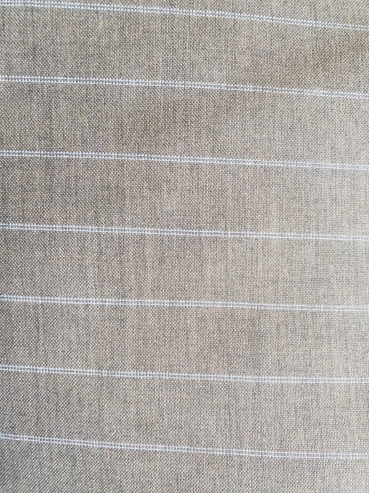 New! SUNBRELLA Novelty Waterproof Indoor Outdoor Natural Taupe Stripe Upholstery and Decorating Fabric - Fancy Styles Fabric Pierre Frey Lee Jofa Brunschwig & Fils