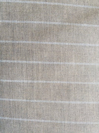 New! SUNBRELLA Novelty Waterproof Indoor Outdoor Natural Taupe Stripe Upholstery and Decorating Fabric - Fancy Styles Fabric Pierre Frey Lee Jofa Brunschwig & Fils