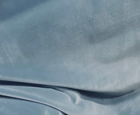 New Prince Oliver 100% Cotton made in Belgium Velvet Fabric in Bel Air Blue - Fancy Styles Fabric Pierre Frey Lee Jofa Brunschwig & Fils