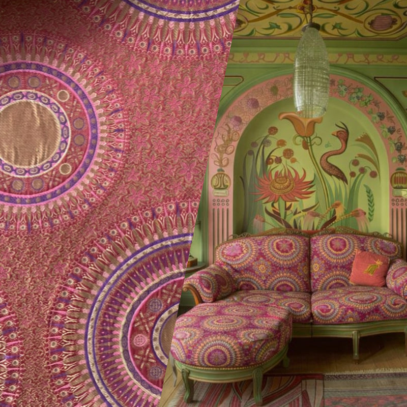 NEW! Prince Pearle - Designer Novelty Italian Geometric Woven Upholstery Fabric - Fancy Styles Fabric Pierre Frey Lee Jofa Brunschwig & Fils