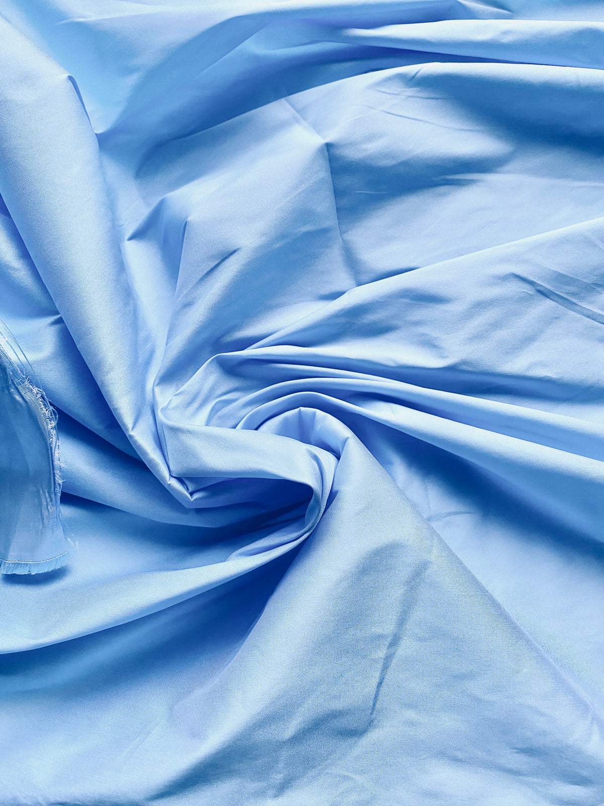NEW Lady Frank Light Designer “Faux Silk” Taffeta Fabric Made in Italy Sky Blue - Fancy Styles Fabric Pierre Frey Lee Jofa Brunschwig & Fils