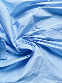 NEW Lady Frank Light Designer “Faux Silk” Taffeta Fabric Made in Italy Sky Blue - Fancy Styles Fabric Pierre Frey Lee Jofa Brunschwig & Fils
