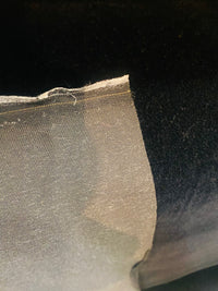 NEW! Prince Hudson- 100% Mohair Upholstery Velvet Fabric - Black - Fancy Styles Fabric Pierre Frey Lee Jofa Brunschwig & Fils