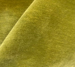 NEW! Designer Upholstery Velvet Fabric Made in Belgium - Yellow Chartreuse