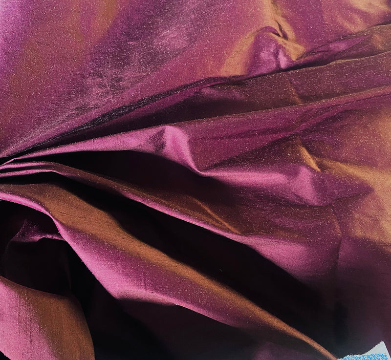 App Sale: Duchess Mable 100% Silk Dupioni - Solid Merlot