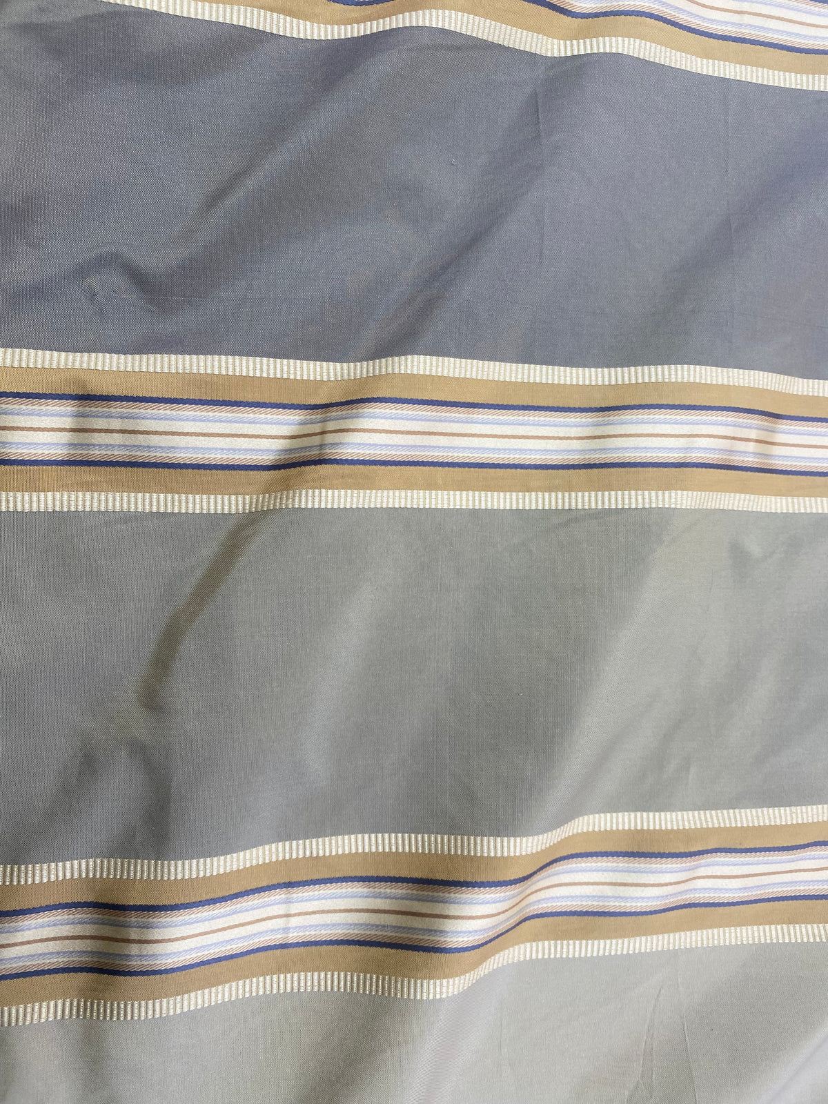 NEW On Sale! Schumacher 100% Silk Taffeta Ribbon Stripes Fabric - Fancy Styles Fabric Pierre Frey Lee Jofa Brunschwig & Fils