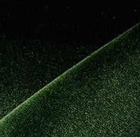 New Prince Oliver 100% Cotton made in Belgium Velvet Fabric in Central Park Green - Fancy Styles Fabric Pierre Frey Lee Jofa Brunschwig & Fils