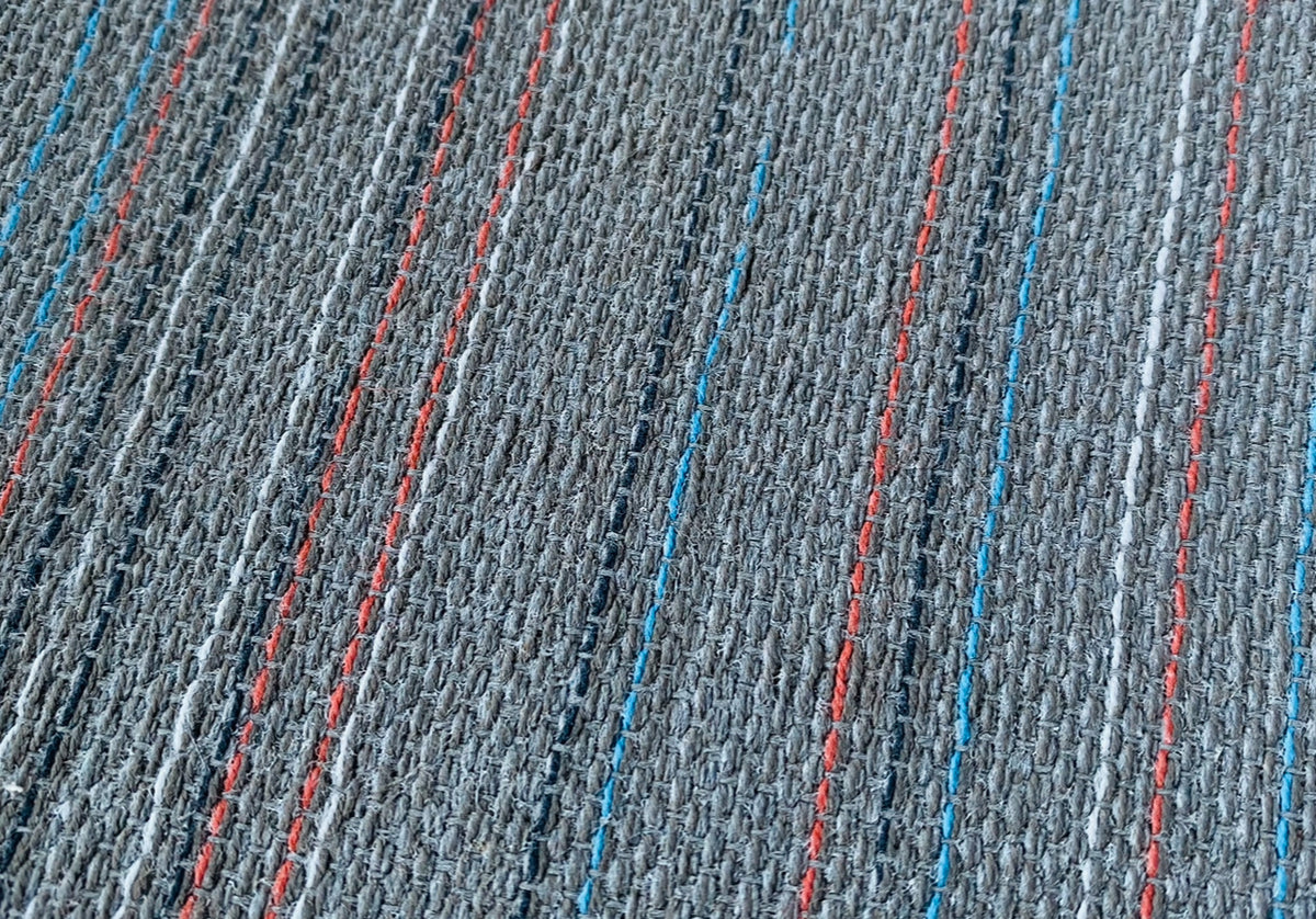 New! SUNBRELLA Grey Navy Indigo Blue Pink Dot Stripes Waterproof Indoor Outdoor Upholstery Fabric - Fancy Styles Fabric Pierre Frey Lee Jofa Brunschwig & Fils