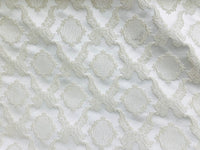 NEW! Duke Fiante Brocade Satin Fabric- White- Damask Upholstery Neoclassical Louis - Fancy Styles Fabric Pierre Frey Lee Jofa Brunschwig & Fils