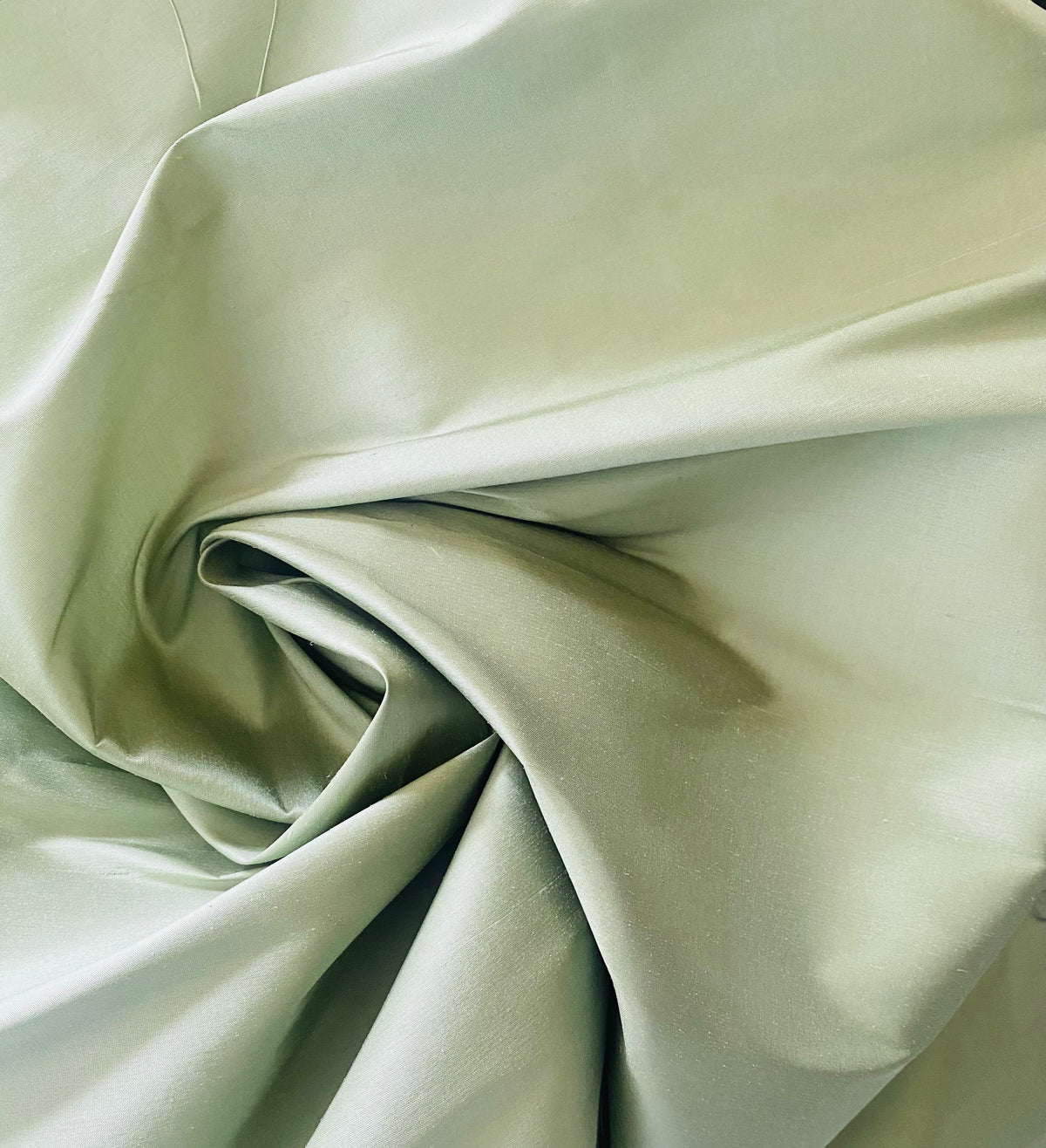 NEW Restocked!!! Duchess Mable Designer 100% Silk Dupioni Fabric in Solid Duck Egg Green - Fancy Styles Fabric Pierre Frey Lee Jofa Brunschwig & Fils