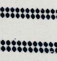 New! SUNBRELLA Novelty Boucle Water Repellant Indoor Outdoor Black Dot Double Stripes Upholstery and Decorating Fabric - Fancy Styles Fabric Pierre Frey Lee Jofa Brunschwig & Fils