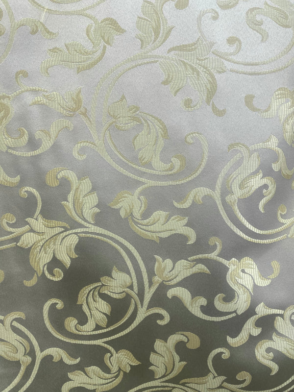 NEW! Prince Percephone Designer Brocade Jacquard Fabric- Antique Pale Green - Fancy Styles Fabric Pierre Frey Lee Jofa Brunschwig & Fils
