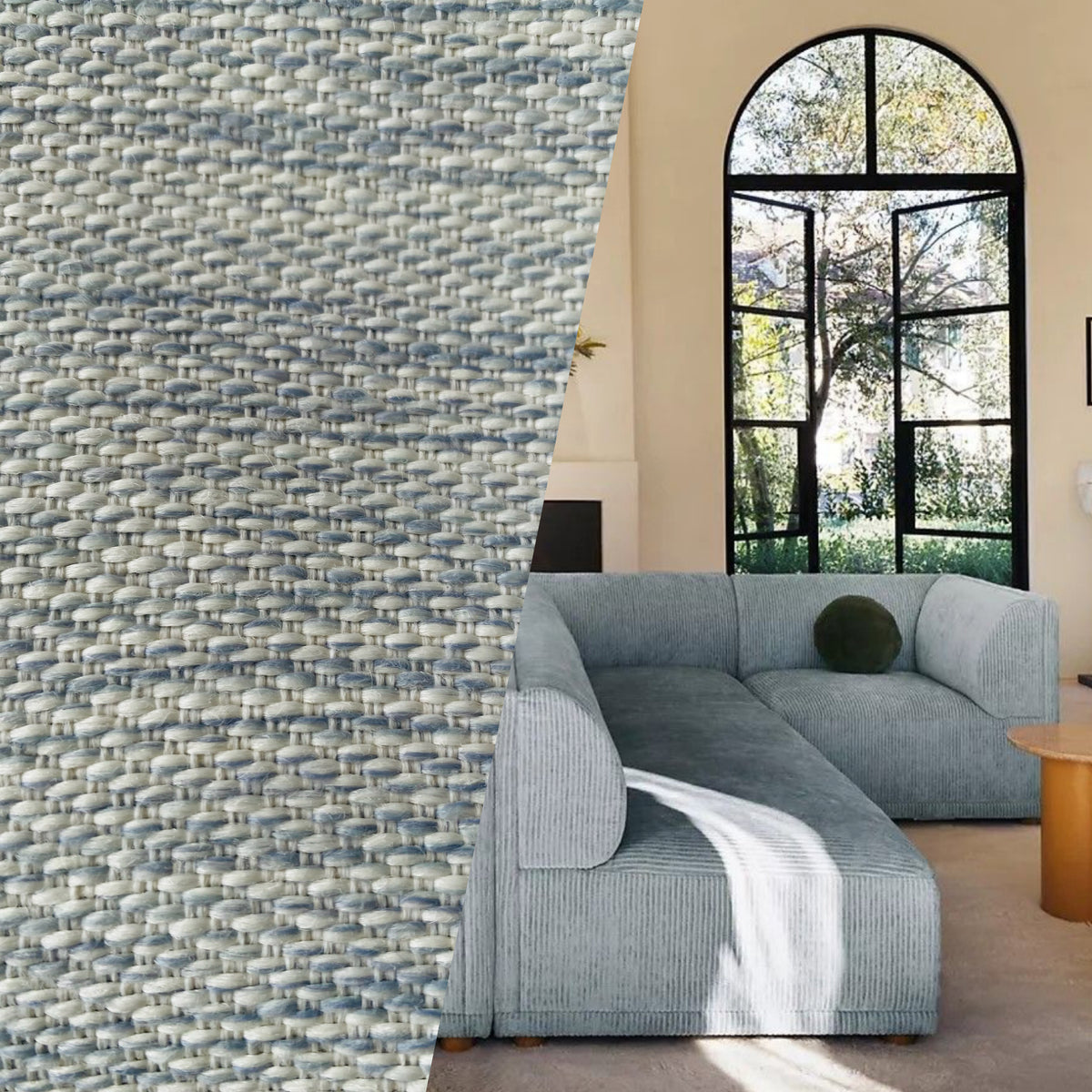 New! SUNBRELLA Light Sky Blue Water Repellent Indoor Outdoor Fabric - Fancy Styles Fabric Pierre Frey Lee Jofa Brunschwig & Fils