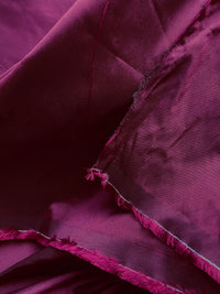 NEW Lady Frank Light Designer “Faux Silk” Taffeta Fabric Made in Italy Bordeaux with Black Iridescence - Fancy Styles Fabric Pierre Frey Lee Jofa Brunschwig & Fils