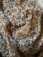 App Sale: Lady Janelle Couture Sequined Velvet Fabric
