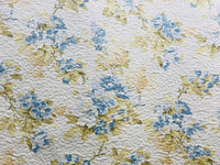 NEW Sale! Queen Leticia Quilted Blanket Fabric Imported from Italy- Upholstery & Drapery- Blue Melange - Fancy Styles Fabric Pierre Frey Lee Jofa Brunschwig & Fils