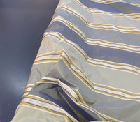 NEW On Sale! Schumacher 100% Silk Taffeta Ribbon Stripes Fabric - Fancy Styles Fabric Pierre Frey Lee Jofa Brunschwig & Fils