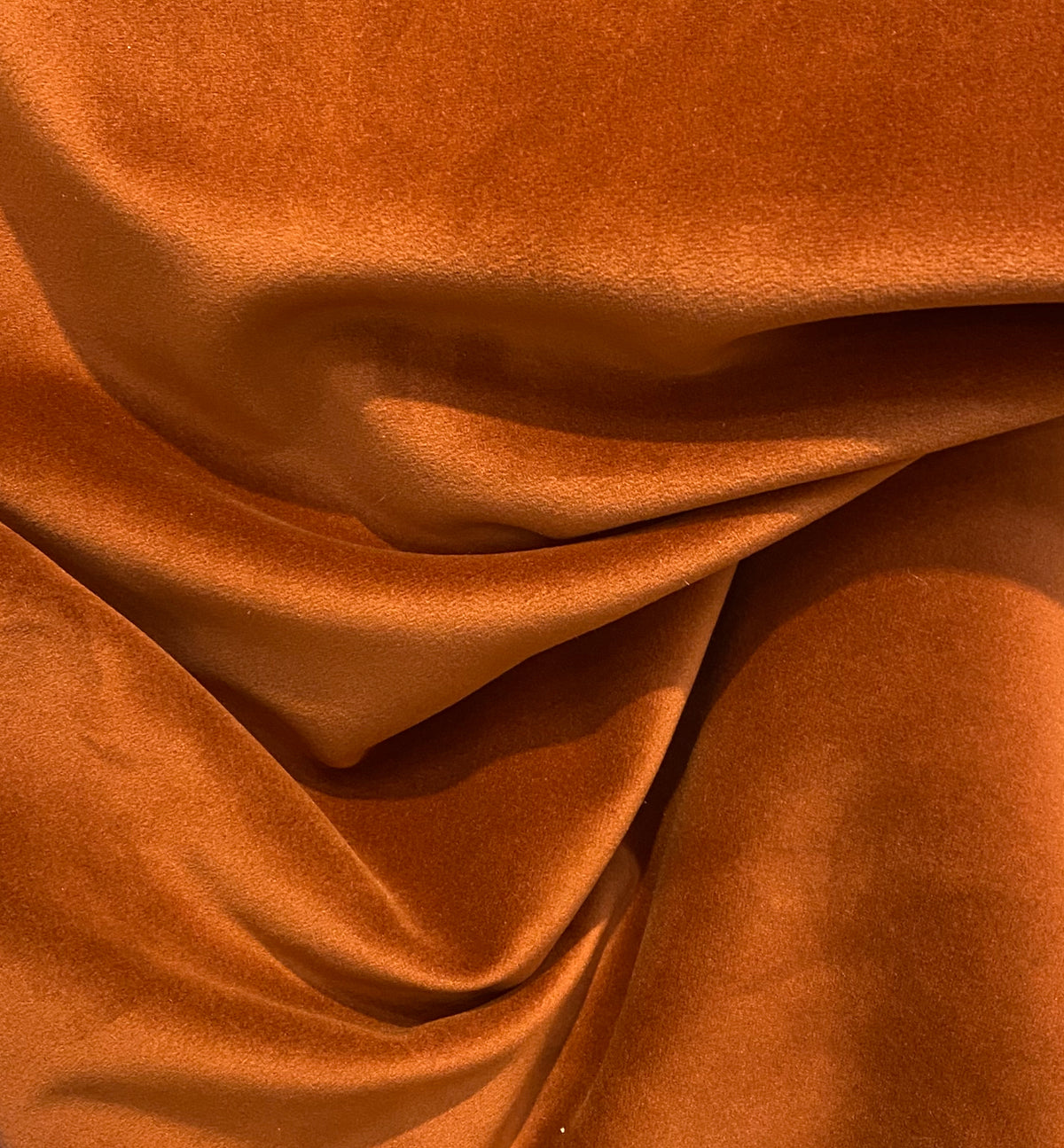 NEW Princess Paulette Heavy Weight Soft Velvet Upholstery Fabric - Terra Cotta - Fancy Styles Fabric Pierre Frey Lee Jofa Brunschwig & Fils