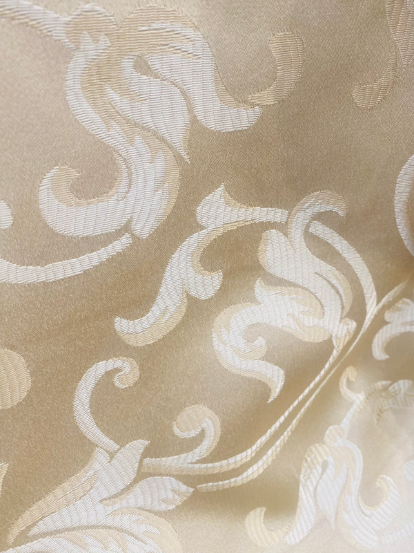 NEW Lord Percephone Neoclassical Floral Gold Upholstery and Drapery Fabric - Fancy Styles Fabric Pierre Frey Lee Jofa Brunschwig & Fils