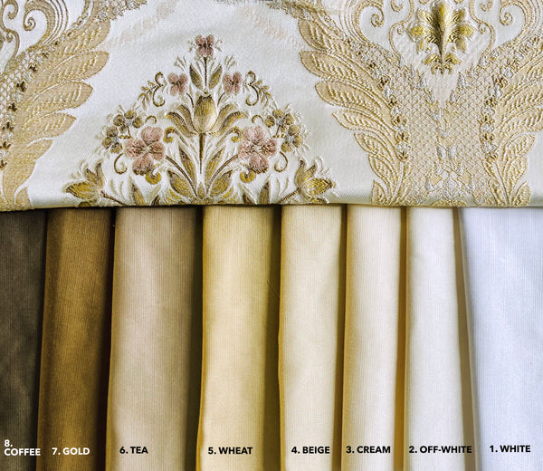 NEW Queen Delia Textured Matte Satin (Match to Queen Antoinette) - Fancy Styles Fabric Pierre Frey Lee Jofa Brunschwig & Fils