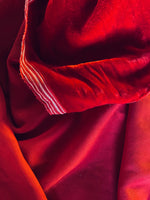 App Sale: Prince Jeffrey Red Silk Poly Velvet Fabric